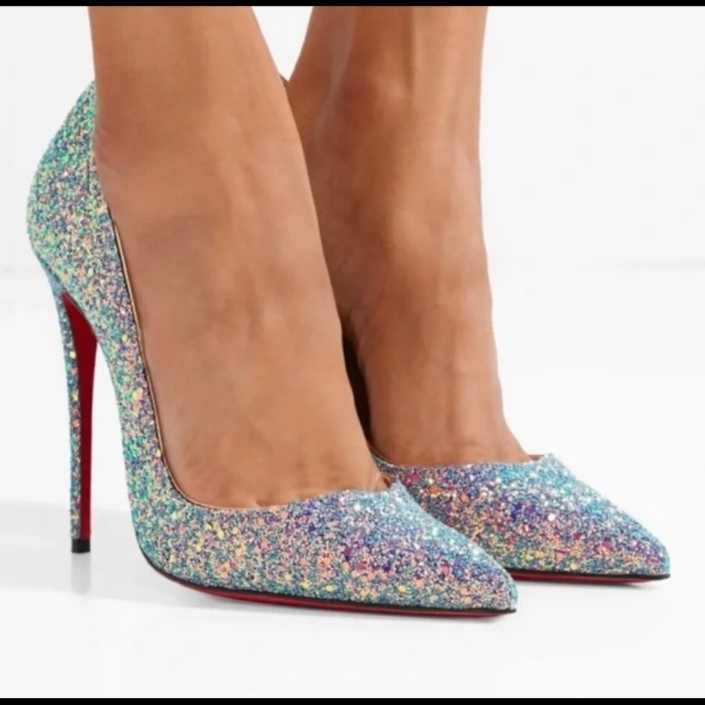 Christian Louboutin - So Kate 120 Glitter Dragonfly